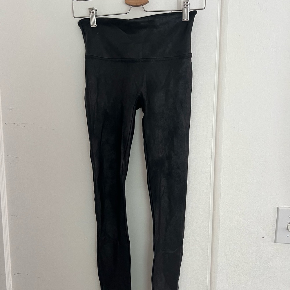 Spanx faux leather leggings